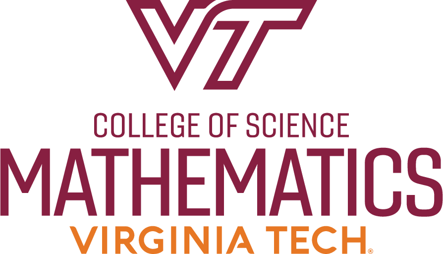 Virginia Tech Department of Mathematics Logo